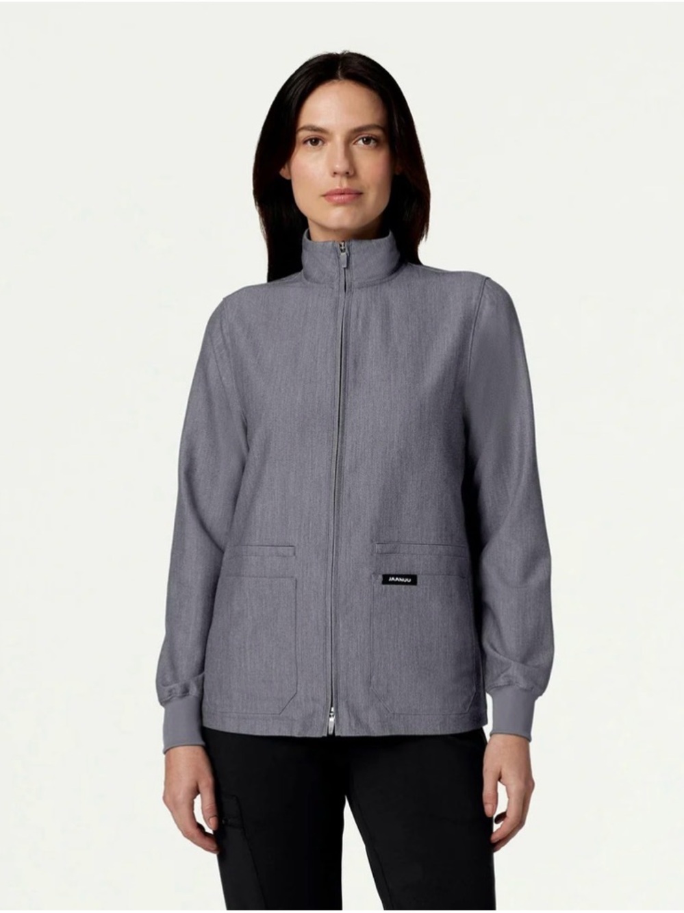 Ceri Essential 6-Pocket Scrub Jacket